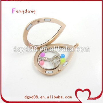 Stainless steel drop tear locket wholesale